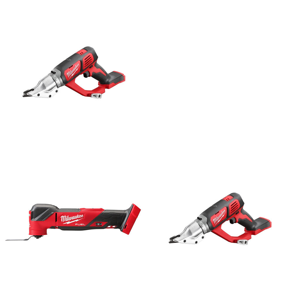 Milwaukee 2635-20 Double Cut Shear, 2 Pack Kit W/ 2836-20 Multi-Tool