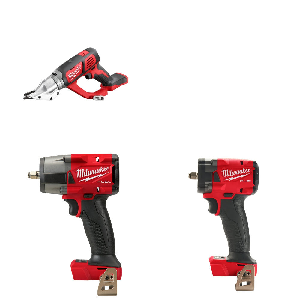 Milwaukee 2635-20 Double Cut Shear Kit W/ 2960-20 and 2854-20 Impact Wrenches
