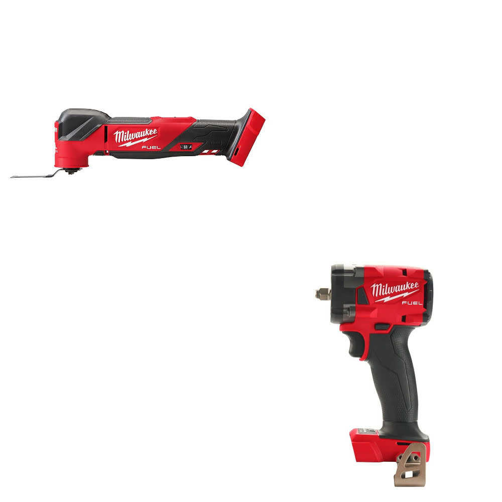 Milwaukee 2836-20 Multi-Tool Kit W/ 2854-20 3/8" Impact Wrench