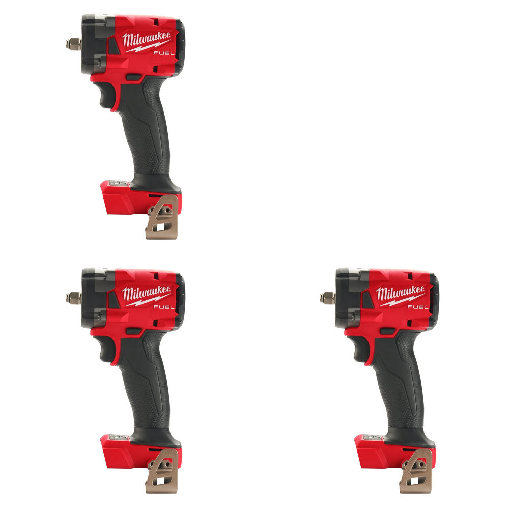 Milwaukee 2854-20 3/8" Impact Wrench, 3 Pack Kit