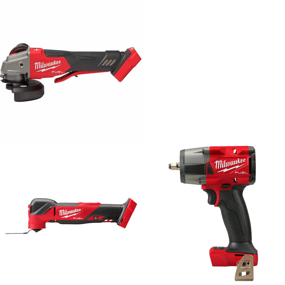 Milwaukee 2888-20 Grinder Kit W/ 2836-20 Multi-Tool and 2960-20 Impact Wrench