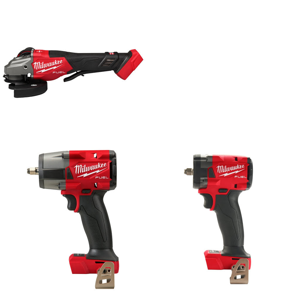 Milwaukee 3670-20 Braking Grinder Kit W/ 2960-20 and 2854-20 Impact Wrenches