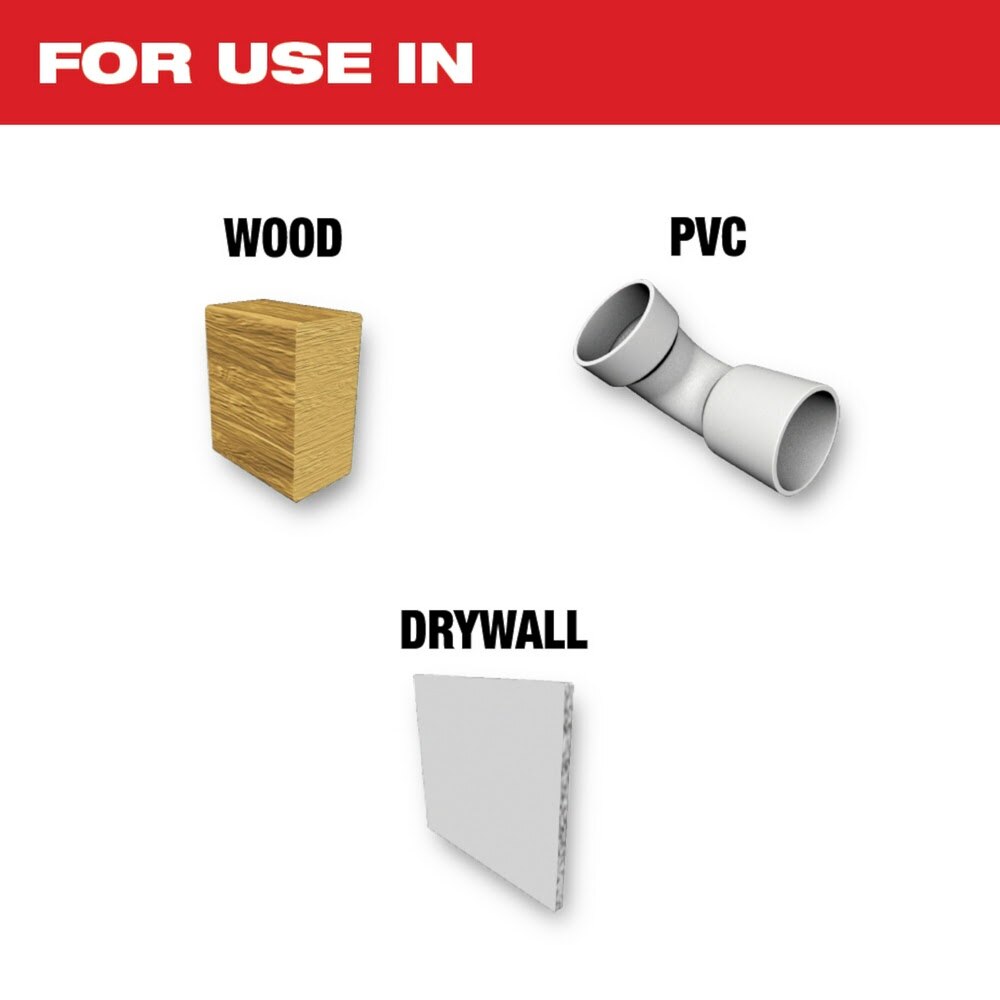 Milwaukee 49-25-1111 Milwaukee® OPEN-LOK™ 2-1/2" HCS WOOD BLADE 1PK - 2