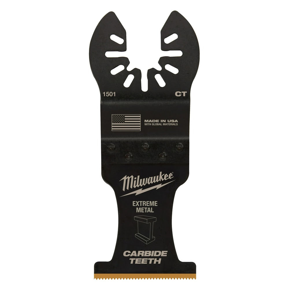 Milwaukee 49-25-1505 Milwaukee® OPEN-LOK™ 1-3/8" TITANIUM ENHANCED CARBIDE TEETH METAL BLADE 5PK - 2