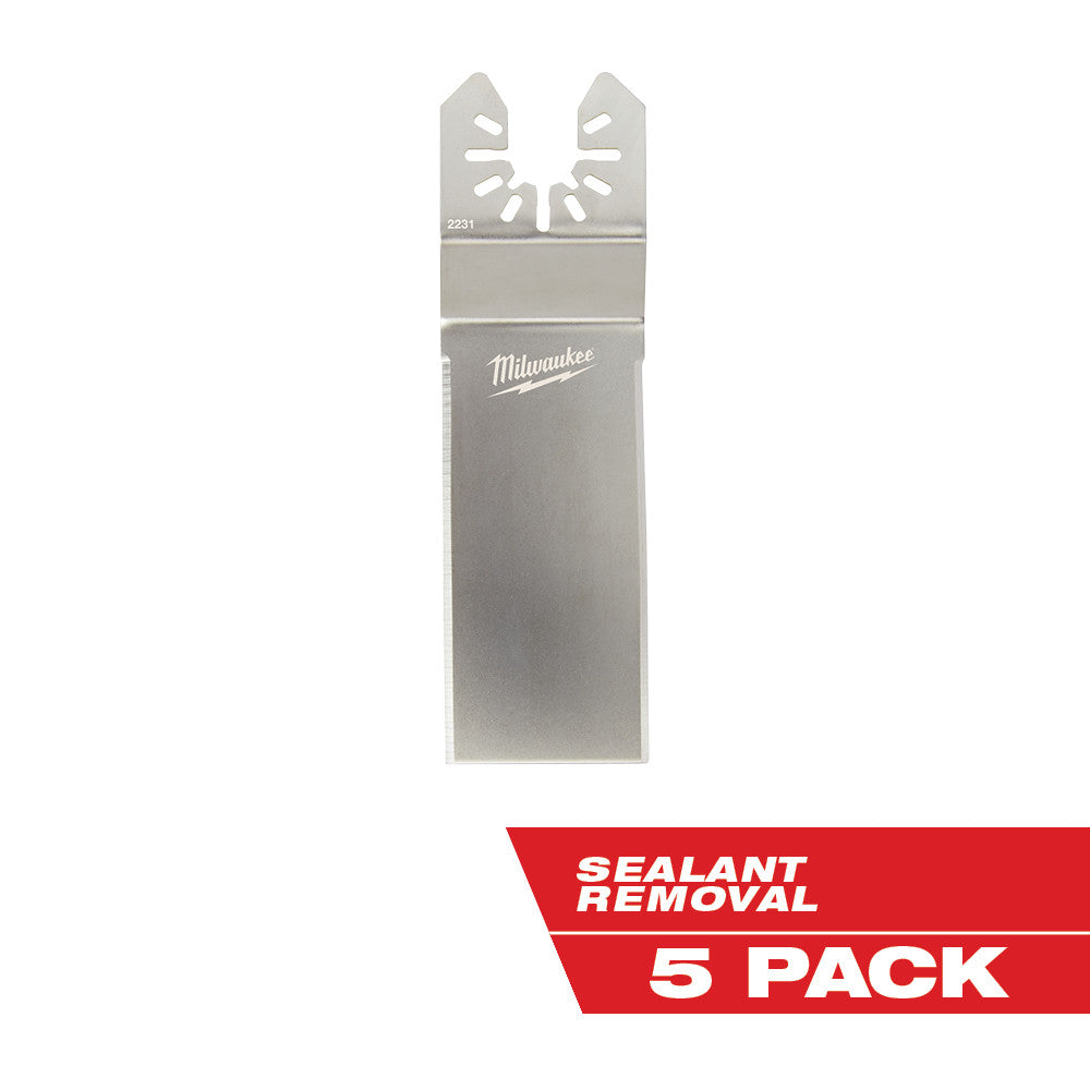 Milwaukee 49-25-2231 Milwaukee® OPEN-LOK™ STRAIGHT SEALANT CUTTING BLADE 5PK