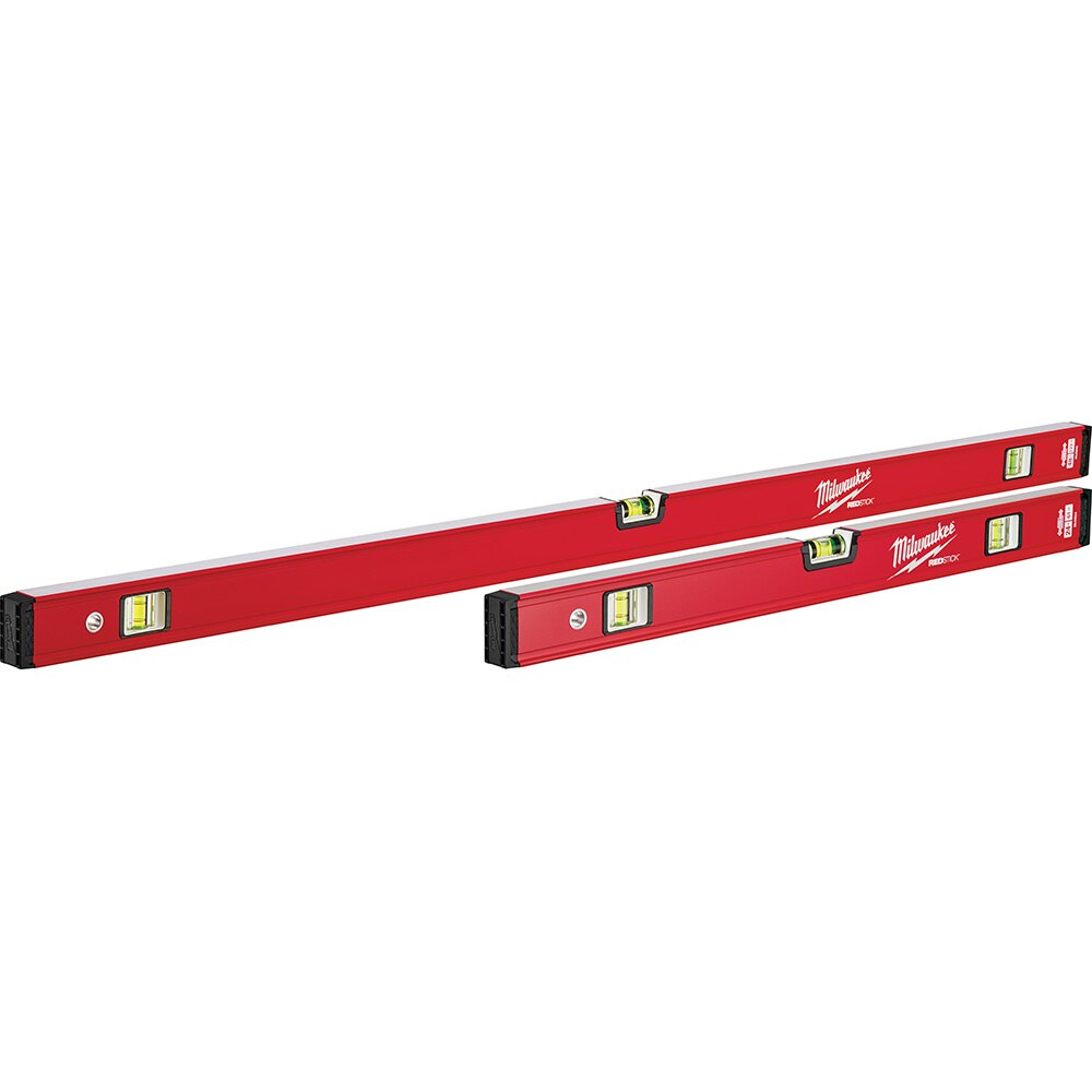 Milwaukee MLCMS48 24" / 48" REDSTICK Compact Box Level Set - 2