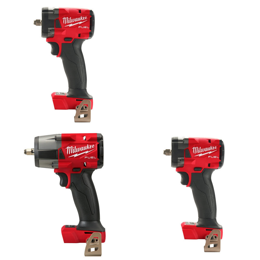 Milwaukee 2854-20 3/8" Impact Wrench, 2 Pack Kit W/ 2960-20 Mid-Torque