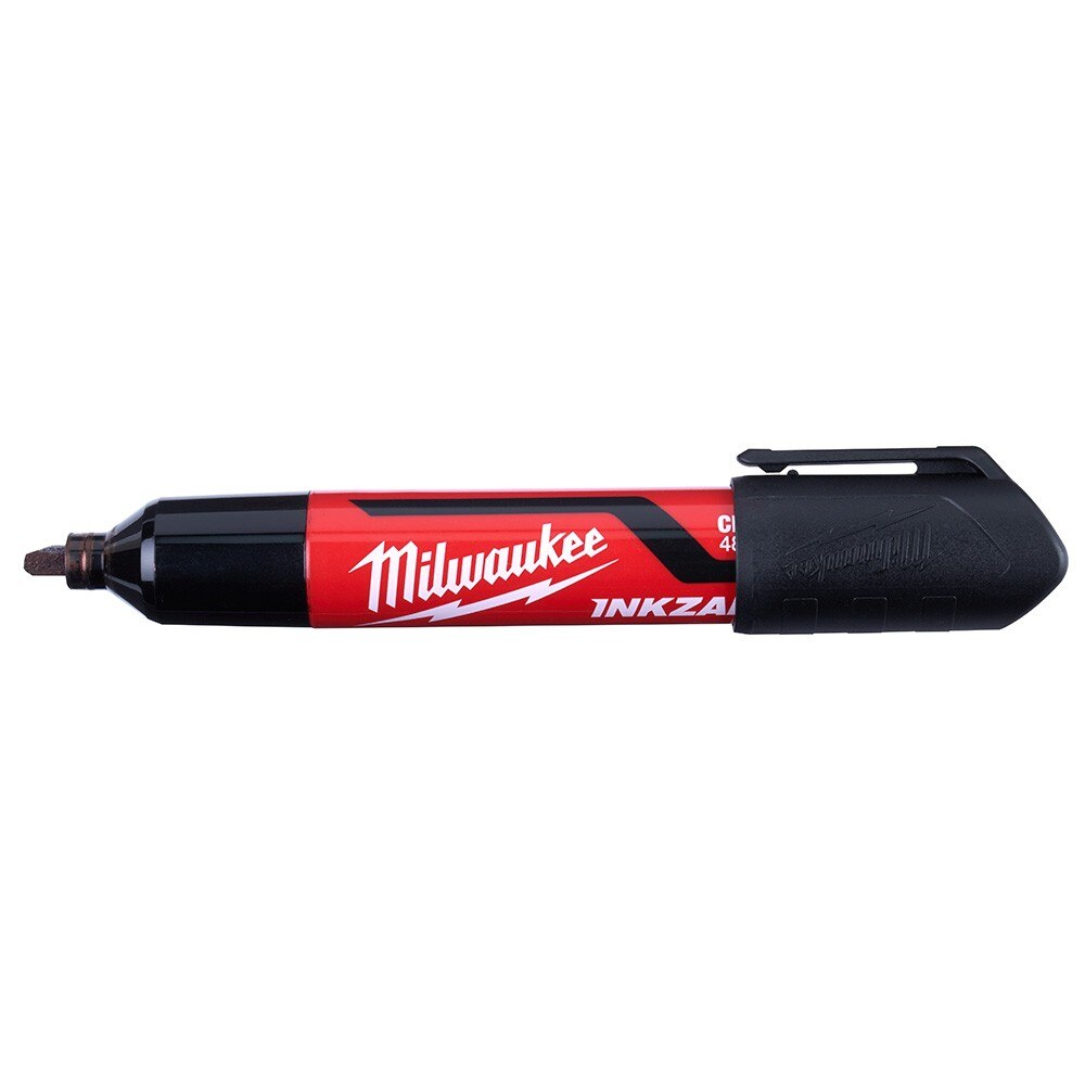 Milwaukee 48-22-3255 INKZALL Large Chisel Tip Black Marker - 3