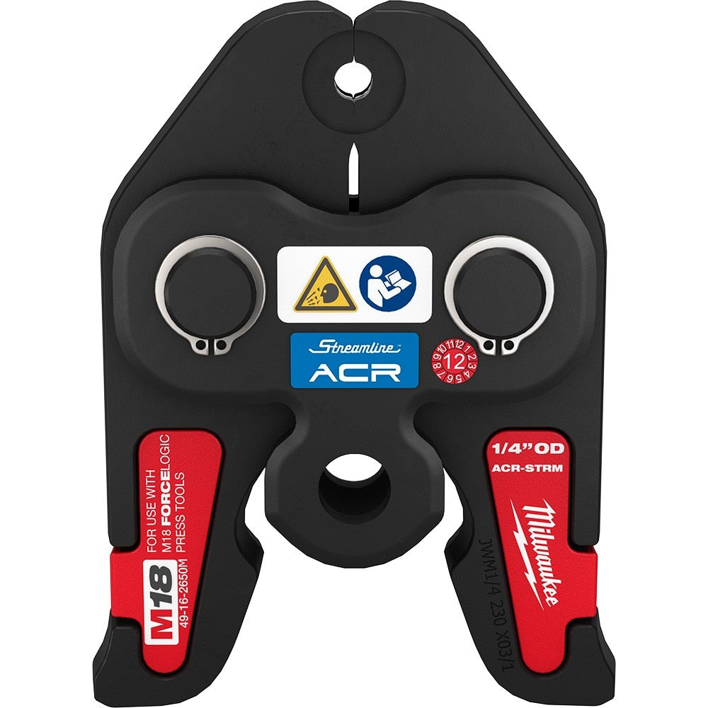 Milwaukee 49-16-2650M 1/4" Streamline™ ACR Press Jaw for M18™ FORCE LOGIC™ Press Tools